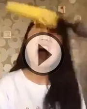 Elle mange du maïs avec une perceuse, elle se scalpe la moitié des cheveux - ATTENTION, VIDEO CHOC !