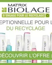 Journée du recyclage : Biolage lance une offre exceptionnelle !