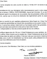 L'Oréal Professionnel répond à la lettre du coiffeur exaspéré