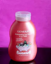 Shampooing Barbapapa par Generik, shampooing pour les enfants vendu en salon de coiffure