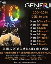 Generik organise sa soirée d'anniversaire pour ses 10 ans