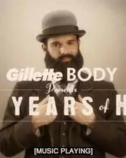 Gillette rend hommage à 100 ans de barbes