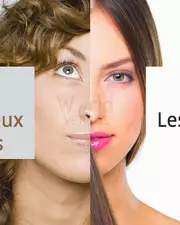 Êtes vous plutôt cheveux bouclés ou lissés ? A vous de voter !