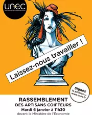 Appel à la mobilisation : l'UNEC en croisade contre le RSI, la concurrence déloyale et la loi Hamon