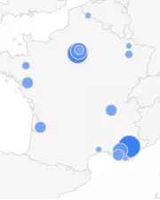 Classement des 10 villes en France ou on va le plus chez le coiffure