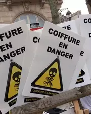 Manifestation anti-RSI : Pari réussi pour Coiffure en Danger !