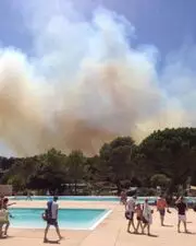 Incendie de Fréjus : le salon de coiffure du domaine du Pin de la Lègue ravagé par les flammes...