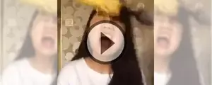 Elle mange du maïs avec une perceuse, elle se scalpe la moitié des cheveux - ATTENTION, VIDEO CHOC !