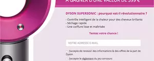 Gagnez 5 sèches cheveux Dyson Supersonic (valeur : 399 euros) !