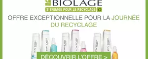 Journée du recyclage : Biolage lance une offre exceptionnelle !