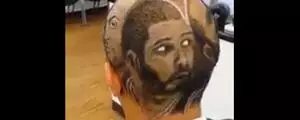 Playoff NBA 2014 : Tony Parker et Tim Duncan sur la coiffure d'un fan !