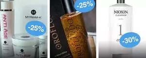 Bon plan : Tous vos produits de coiffure à -30%